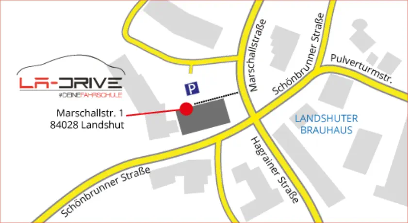 Grafik Landshuts Straßen © peppUP.de
