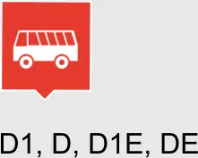 D1, D, D1E, DE