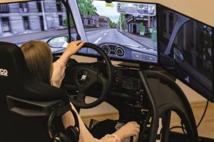 Fahr-Simulator bei Fahrschule LA-DRIVE in Landshut - Foto © peppup.de