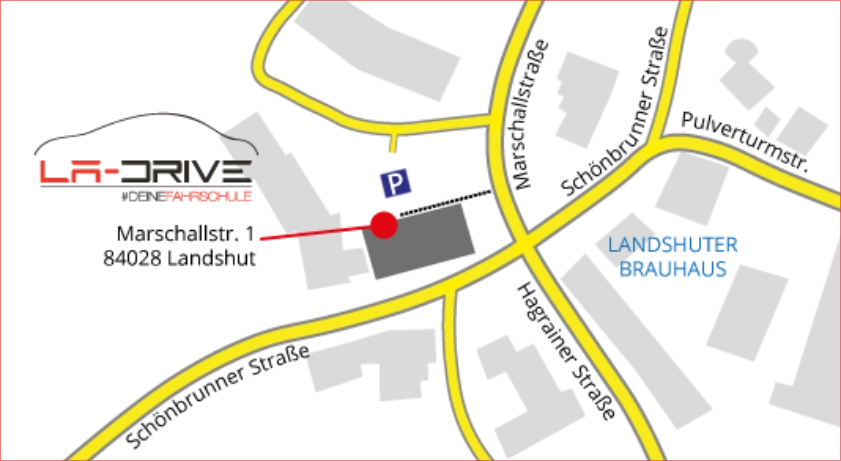 Grafik Landshuts Straßen © peppUP.de